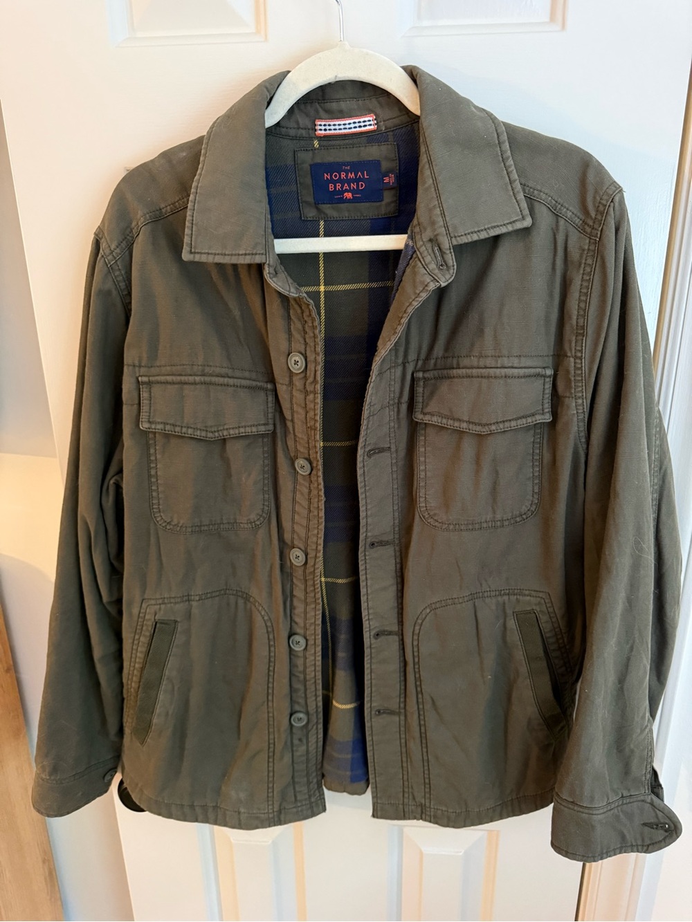 The Normal Brand Men's Olive Field Jacket